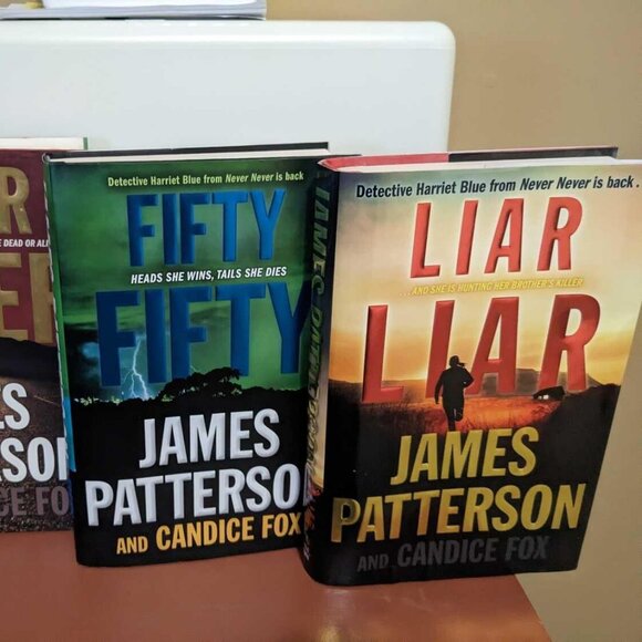 James Patterson Set of 3 Hardcover Books - Picture 2 of 2